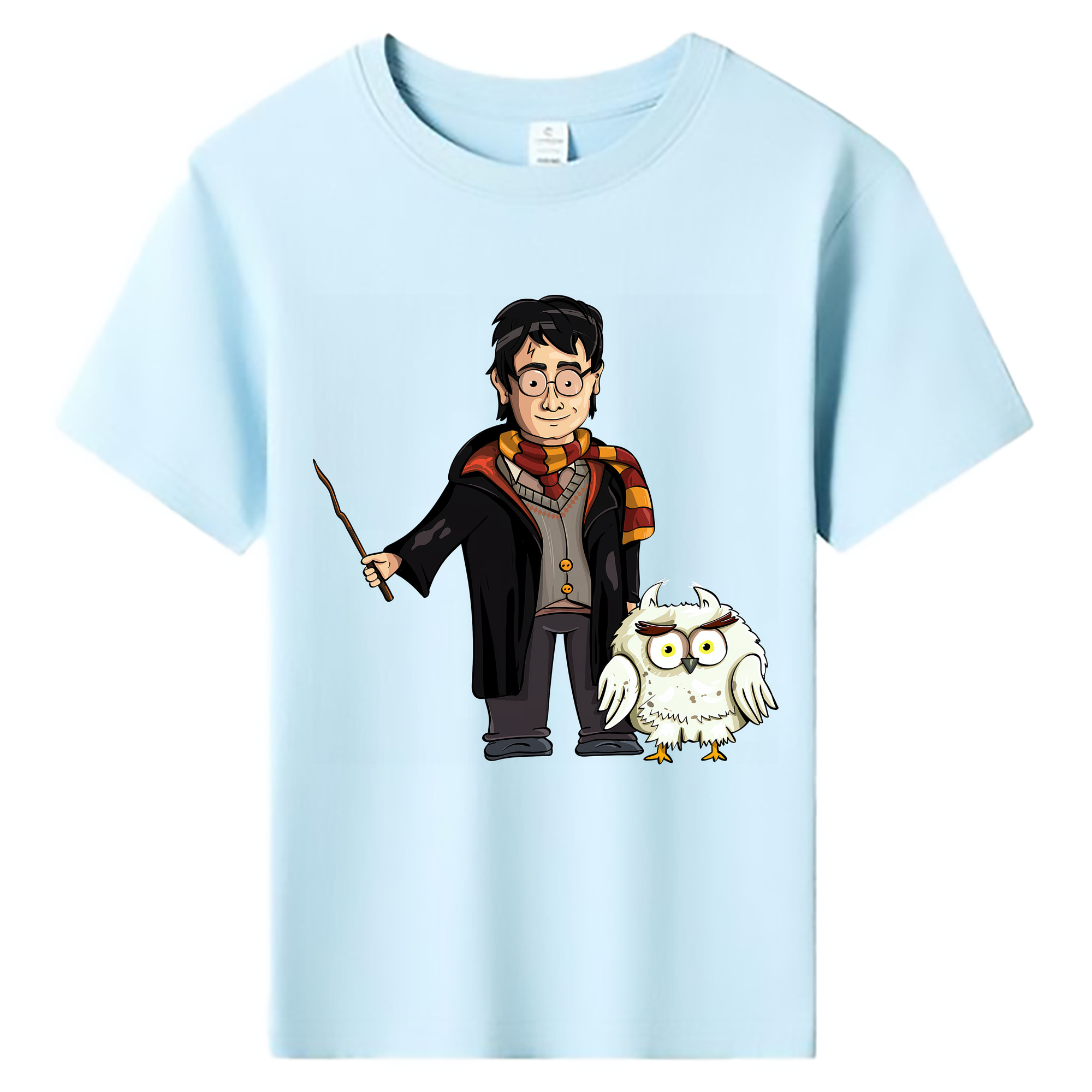 （画像用） Harry Potter ハリー・ポッターシリーズ 綿100％キッズTシャツ（フロントプリント）